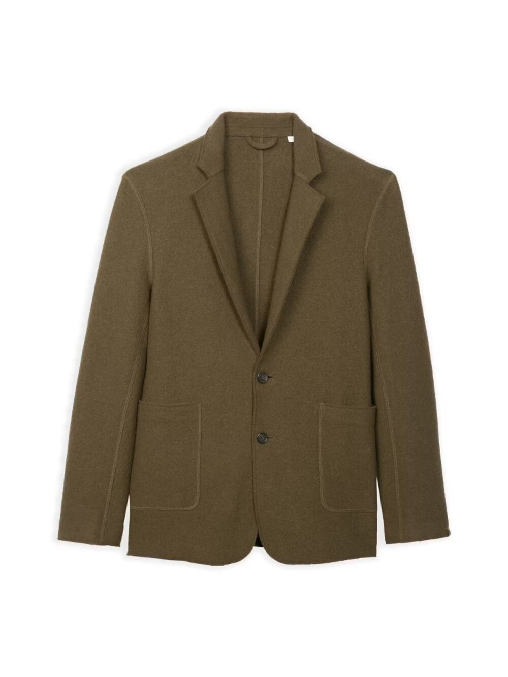 Billy Reid Olive Green Boiled Wool Sportcoat Large